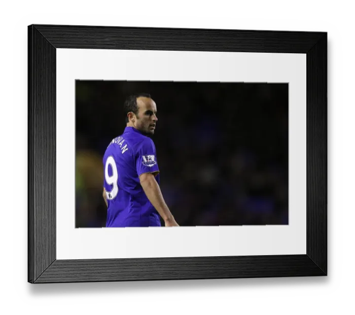 Framed Print : Landon Donovan, Everton Framed Print : Landon Donovan, Everton