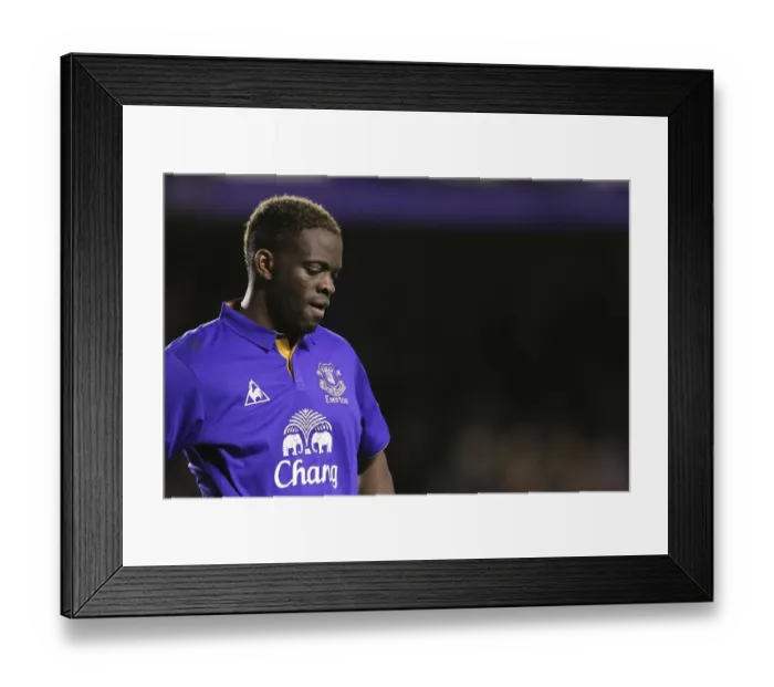 Framed Print : Louis Saha's Stunner: Everton's Winning Goal Against Bolton Wanderers (04.01.2012, Goodison Park) Framed Print : Louis Saha's Stunner: Everton's Winning Goal Against Bolton Wanderers (04.01.2012, Goodison Park)