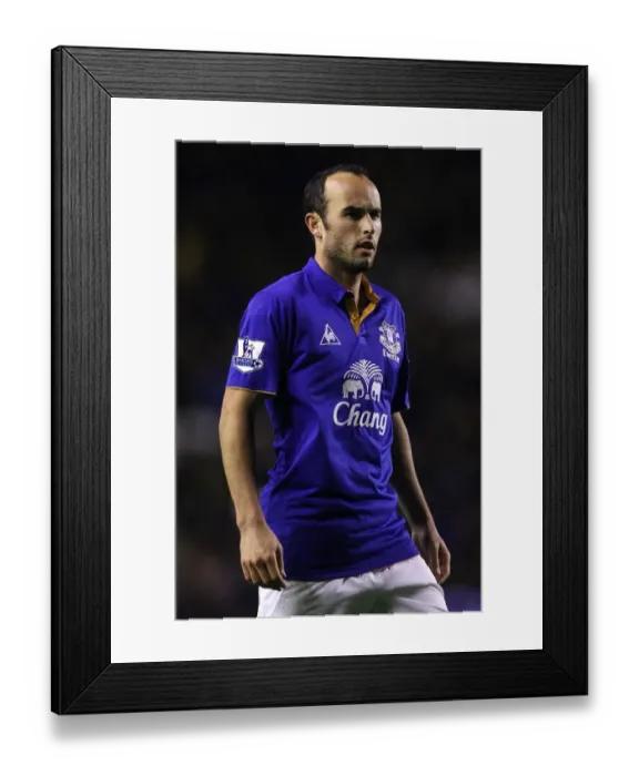 Framed Print : Landon Donovan at Goodison Park: Everton vs Bolton Wanderers, Barclays Premier League (2012) Framed Print : Landon Donovan at Goodison Park: Everton vs Bolton Wanderers, Barclays Premier League (2012)