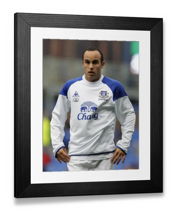 Framed Print : Landon Donovan's FA Cup Debut: Everton FC vs Tamworth (07.01.2012) - Goodison Park Framed Print : Landon Donovan's FA Cup Debut: Everton FC vs Tamworth (07.01.2012) - Goodison Park