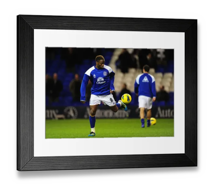 Framed Print : Thrilling Saha Strike: Everton's Unforgettable Win Against Tottenham Hotspur (11 January 2012, Barclays Premier League) Framed Print : Thrilling Saha Strike: Everton's Unforgettable Win Against Tottenham Hotspur (11 January 2012, Barclays Premier League)