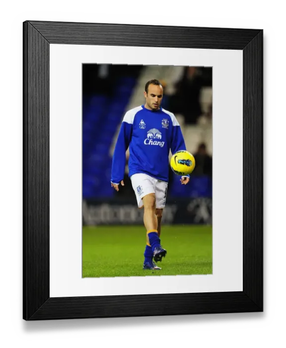 Framed Print : Battle at White Hart Lane: Landon Donovan Fights for Everton Against Tottenham Hotspur (11 January 2012) Framed Print : Battle at White Hart Lane: Landon Donovan Fights for Everton Against Tottenham Hotspur (11 January 2012)