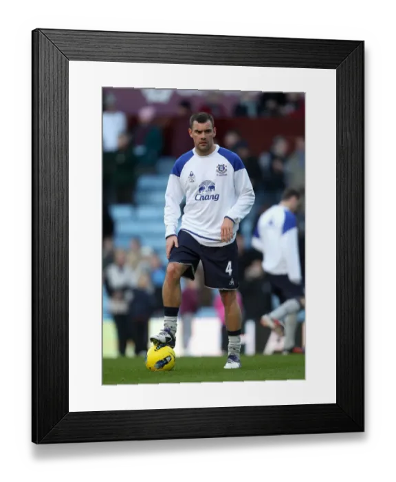 Framed Print : Darron Gibson's Pre-Match Training at Villa Park Ahead of Aston Villa vs. Everton (Barclays Premier League, 14 January 2012) Framed Print : Darron Gibson's Pre-Match Training at Villa Park Ahead of Aston Villa vs. Everton (Barclays Premier League, 14 January 2012)
