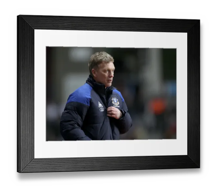 Framed Print : David Moyes at Villa Park: Everton vs. Aston Villa, Barclays Premier League (2012) Framed Print : David Moyes at Villa Park: Everton vs. Aston Villa, Barclays Premier League (2012)
