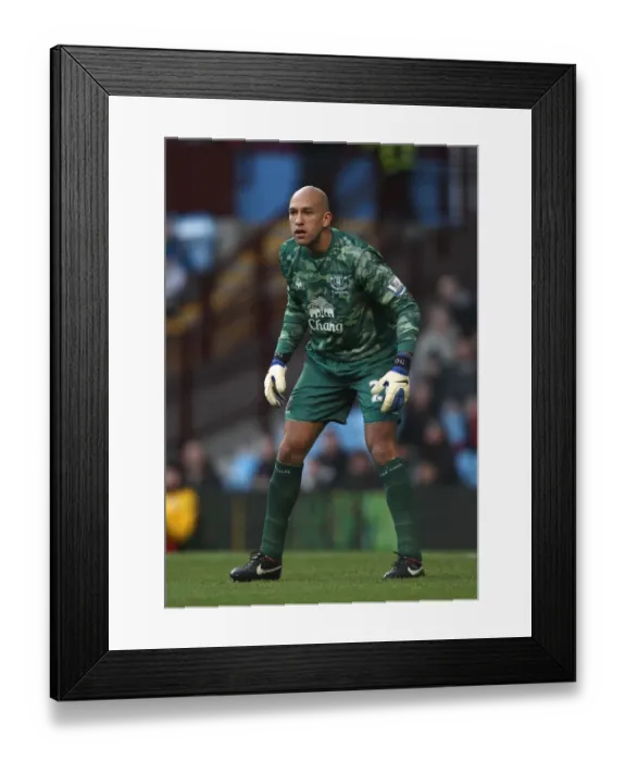 Framed Print : Tim Howard's Premier League Goalkeeping Showdown: Everton vs. Aston Villa (January 2012) Framed Print : Tim Howard's Premier League Goalkeeping Showdown: Everton vs. Aston Villa (January 2012)