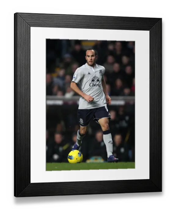 Framed Print : Everton's Landon Donovan at Villa Park: Barclays Premier League Clash (January 14, 2012) Framed Print : Everton's Landon Donovan at Villa Park: Barclays Premier League Clash (January 14, 2012)
