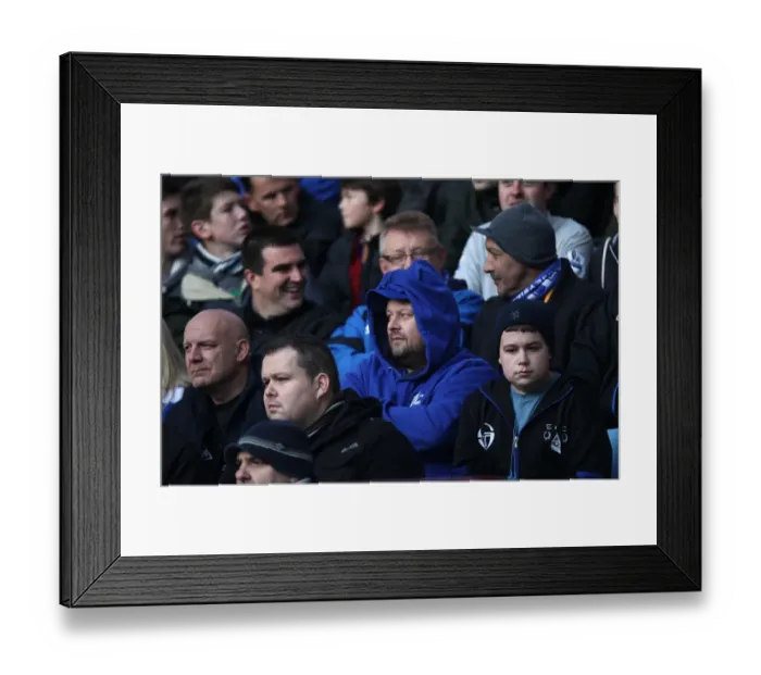 Framed Print : Evertonians Unwavering Support: Aston Villa vs. Everton, Barclays Premier League (14 January 2012, Villa Park) Framed Print : Evertonians Unwavering Support: Aston Villa vs. Everton, Barclays Premier League (14 January 2012, Villa Park)