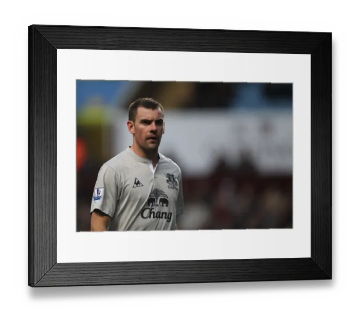Framed Print : Thrilling Premier League Showdown: Darron Gibson of Everton vs. Aston Villa (January 14, 2012) Framed Print : Thrilling Premier League Showdown: Darron Gibson of Everton vs. Aston Villa (January 14, 2012)
