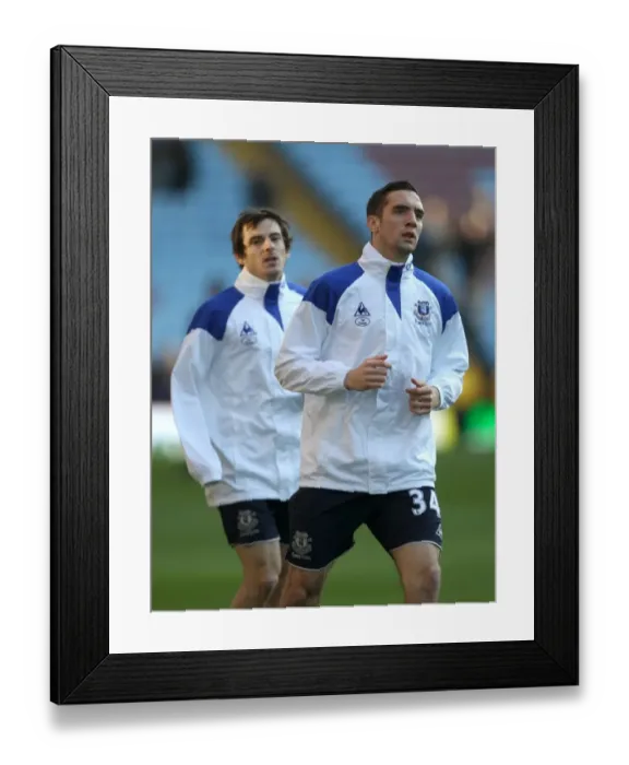 Framed Print : Everton's Duffy and Baines: Pre-Match Focus at Aston Villa's Villa Park (January 14, 2012) Framed Print : Everton's Duffy and Baines: Pre-Match Focus at Aston Villa's Villa Park (January 14, 2012)