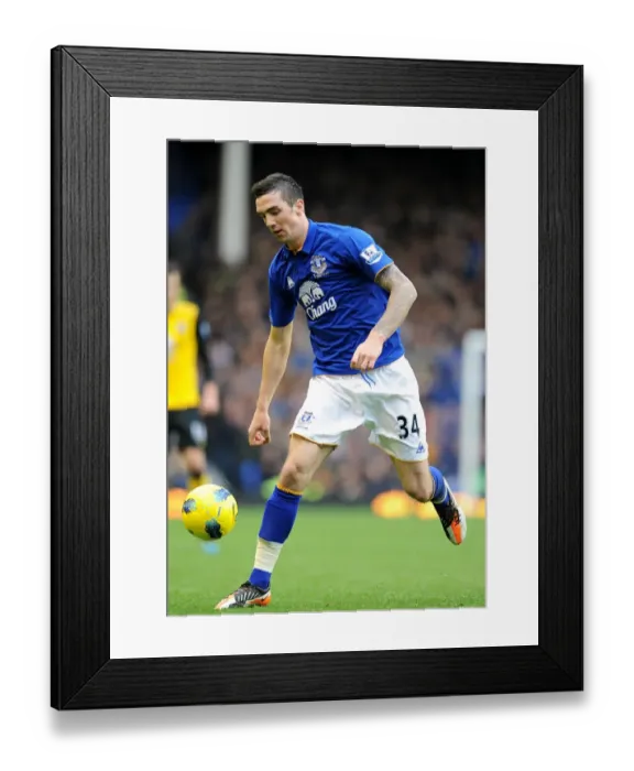 Framed Print : Everton's Shane Duffy in Action: Premier League Clash Against Blackburn Rovers (21 January 2012) Framed Print : Everton's Shane Duffy in Action: Premier League Clash Against Blackburn Rovers (21 January 2012)