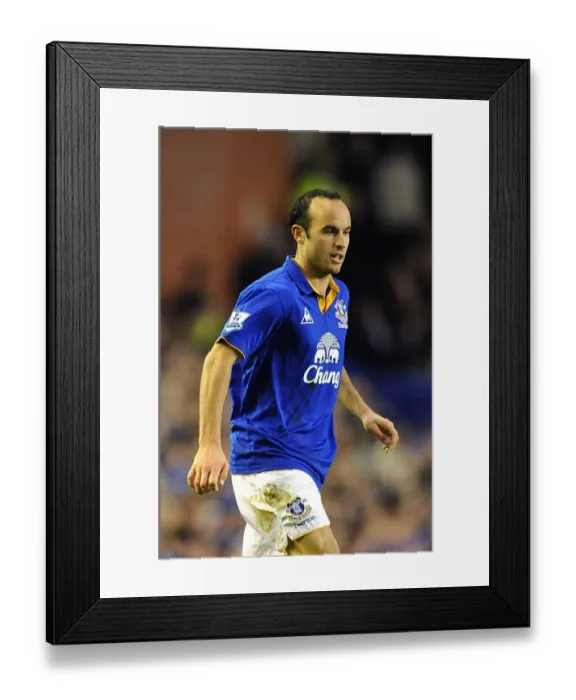 Framed Print : Everton vs. Blackburn Rovers: Landon Donovan in Action, Barclays Premier League, Goodison Park (21 January 2012) Framed Print : Everton vs. Blackburn Rovers: Landon Donovan in Action, Barclays Premier League, Goodison Park (21 January 2012)