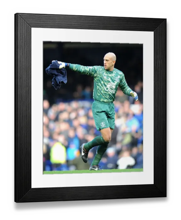 Framed Print : Barclays Premier League - Everton v Blackburn Rovers - Goodison Park