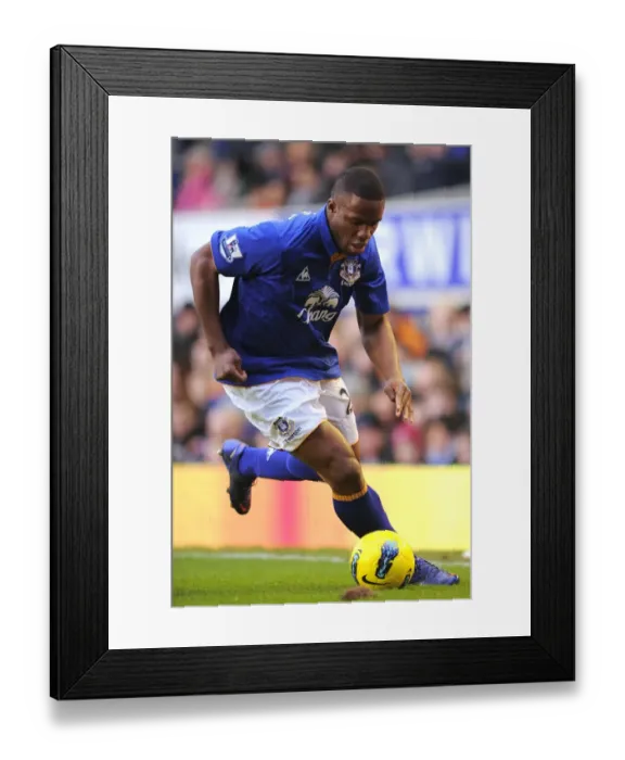 Framed Print : Victor Anichebe's Unforgettable Game: Everton vs Blackburn Rovers in the Premier League Framed Print : Victor Anichebe's Unforgettable Game: Everton vs Blackburn Rovers in the Premier League