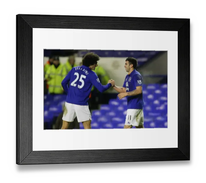 Framed Print : United in Triumph: Stracqualursi and Fellaini's FA Cup Goal Celebration Framed Print : United in Triumph: Stracqualursi and Fellaini's FA Cup Goal Celebration