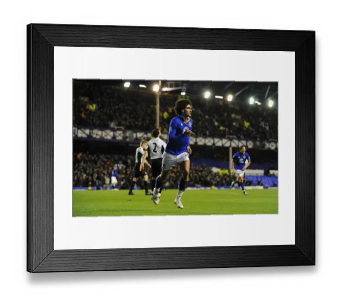 Framed Print : Everton's FA Cup Double Victory: Marouane Fellaini's Brace (January 2012) Framed Print : Everton's FA Cup Double Victory: Marouane Fellaini's Brace (January 2012)
