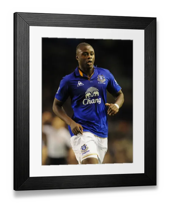 Framed Print : Magaye Gueye Scores Game-Winning Goal: Everton's FA Cup Triumph Over Fulham (27 January 2012) Framed Print : Magaye Gueye Scores Game-Winning Goal: Everton's FA Cup Triumph Over Fulham (27 January 2012)