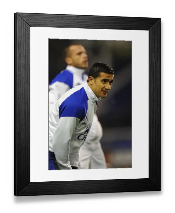 Framed Print : Tim Cahill's Dramatic FA Cup Winner for Everton Against Fulham (27 January 2012) Framed Print : Tim Cahill's Dramatic FA Cup Winner for Everton Against Fulham (27 January 2012)