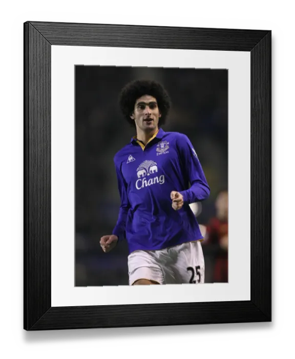Framed Print : Marouane Fellaini's Unforgettable Showdown: Everton vs Manchester City (31 January 2012, Goodison Park) Framed Print : Marouane Fellaini's Unforgettable Showdown: Everton vs Manchester City (31 January 2012, Goodison Park)