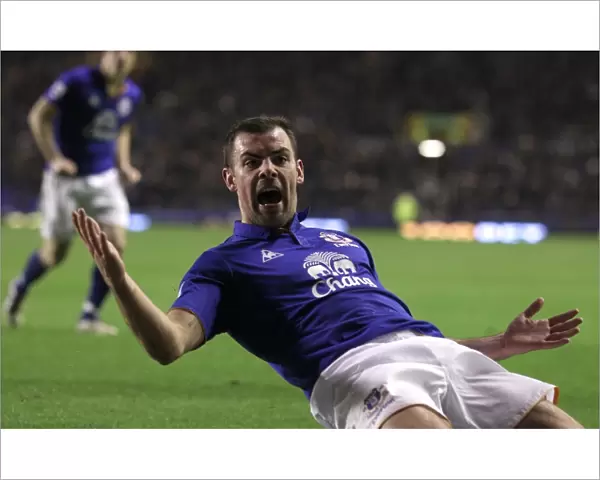 Darron Gibson's Stunner: Everton's Historic First Goal Against Manchester City in 2012 Premier League (Goodison Park)