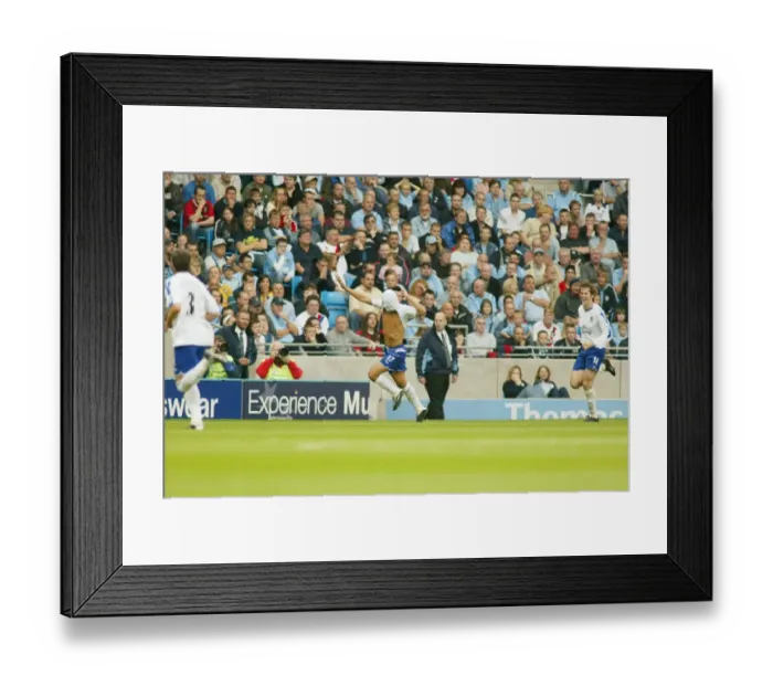 Framed Print : 11 09 04 Job No 04091101 Barclays Premiership Manchester