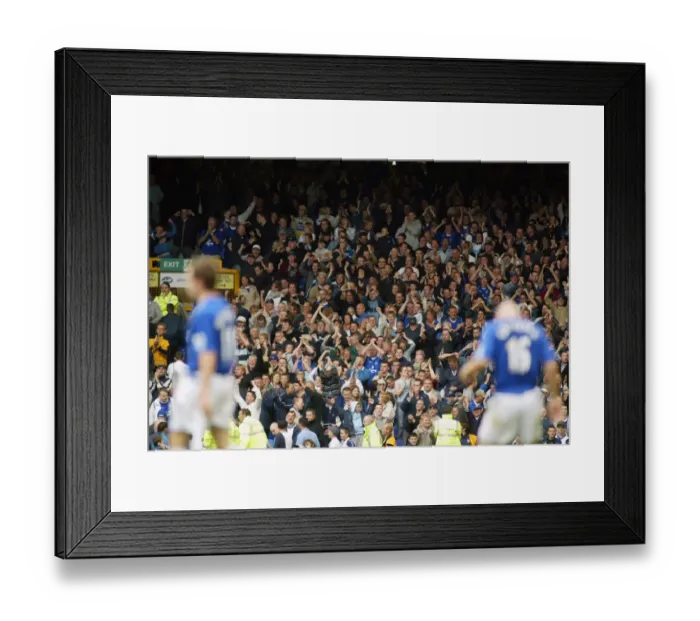 Framed Print : Everton's Glory: 1-0 Victory Over Middlesbrough at Goodison Park, September 19, 2004 (Barclays Premiership) Framed Print : Everton's Glory: 1-0 Victory Over Middlesbrough at Goodison Park, September 19, 2004 (Barclays Premiership)
