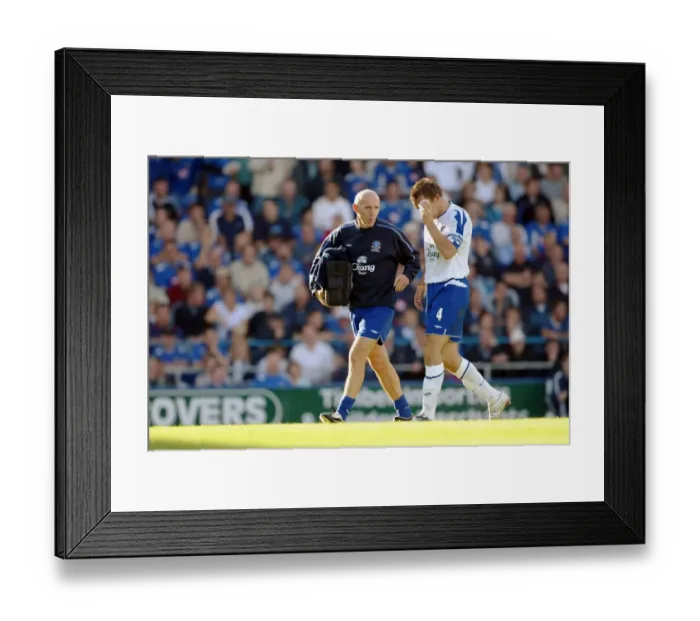 Framed Print : Everton's Victory at Fratton Park: Portsmouth vs. Everton, Barclays Premiership, September 26, 2004 (1-0) Framed Print : Everton's Victory at Fratton Park: Portsmouth vs. Everton, Barclays Premiership, September 26, 2004 (1-0)
