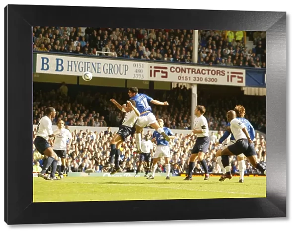 Everton vs. Tottenham, 02-09-04: Tim Cahill's Lone Goal in the 04-05 Barclays Premiership Season at Goodison Park (Everton 1-Tottenham 0)