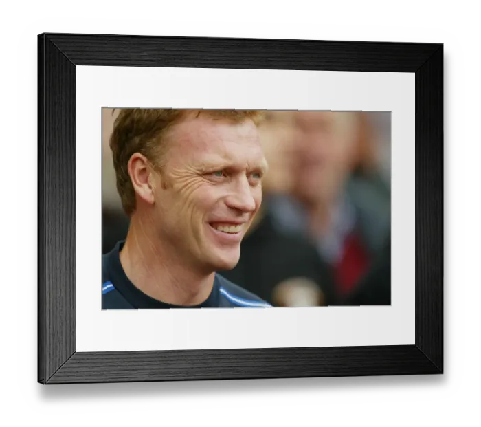 Framed Print : Manchester Derby: Everton vs Manchester United, Barclays Premiership, Old Trafford, 30.08.04