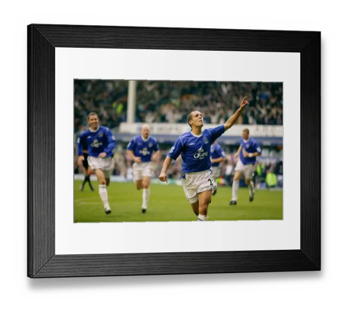 Framed Print : 16 10 04 Job No 04101601 Barclays Premiership Everton v Southampton Goodison Framed Print : 16 10 04 Job No 04101601 Barclays Premiership Everton v Southampton Goodison