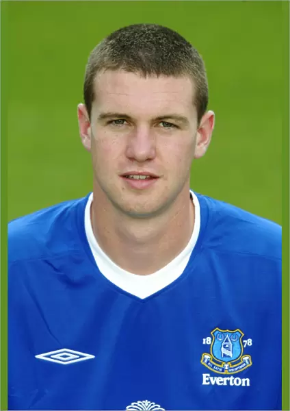 Everton FC 2008-09 Team and Anthony Gerrard's Headshot