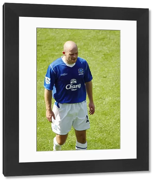 Lee Carsley in Action: Everton vs Arsenal, Barclays Premiership 04-05, Goodison Park