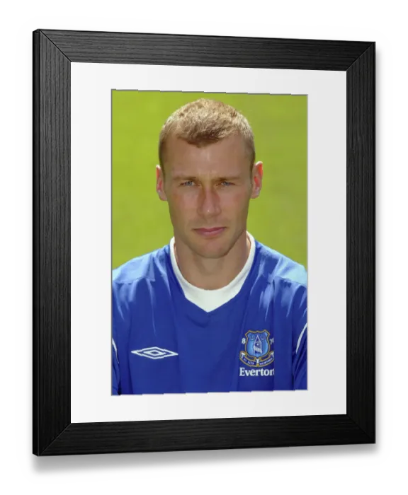 Framed Print : Everton FC: Duncan Ferguson Team Picture and Portraits Framed Print : Everton FC: Duncan Ferguson Team Picture and Portraits