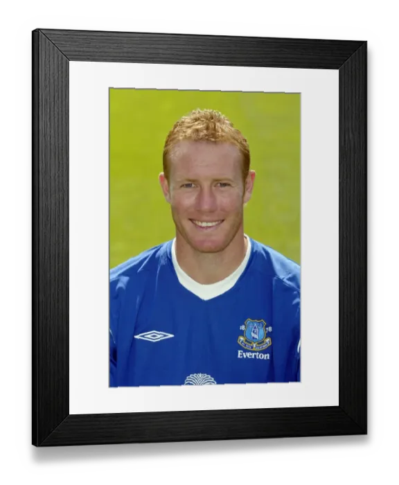 Framed Print : Football - Everton Photocall 2008 / 09 - Goodison Park - 08 / 09 Framed Print : Football - Everton Photocall 2008 / 09 - Goodison Park - 08 / 09