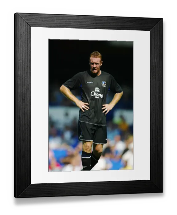 Framed Print : Steve Watson in Action for Everton against Real Sociedad, 2004: Pre-Season Friendly at Goodison Park Framed Print : Steve Watson in Action for Everton against Real Sociedad, 2004: Pre-Season Friendly at Goodison Park