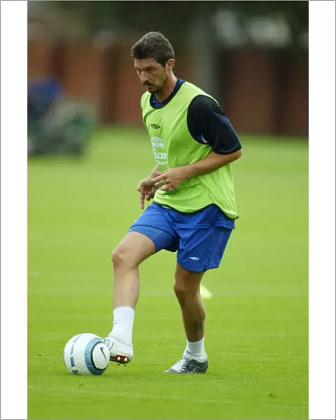 Alessandro Pistone at Everton Training, Bellefield (Staff Member)