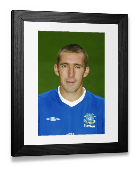 Framed Print : Football - Everton Photocall 2008 / 09 - Goodison Park - 08 / 09 Framed Print : Football - Everton Photocall 2008 / 09 - Goodison Park - 08 / 09