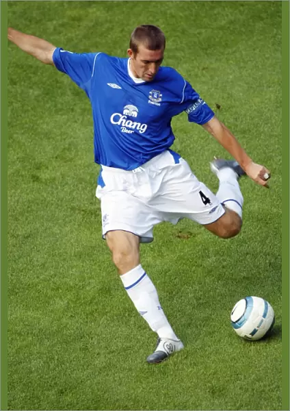 Alan Stubbs in Action for Everton vs Arsenal, Barclays Premiership 04-05