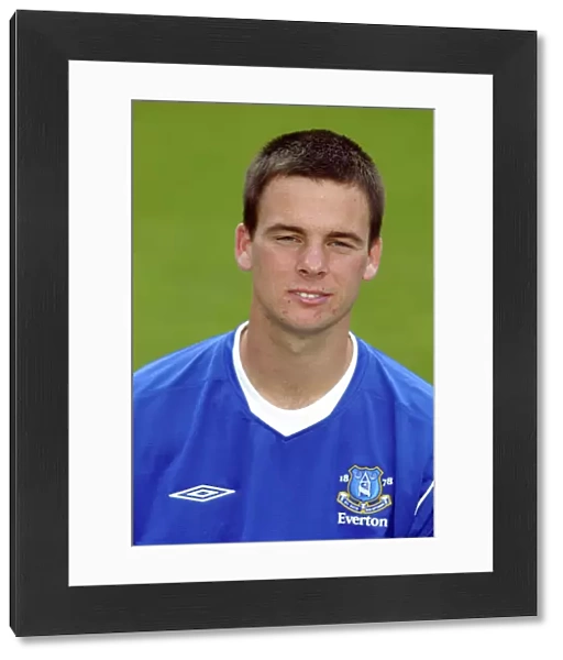 Daniel Fox of Everton Football Club: Team Picture and Portrait