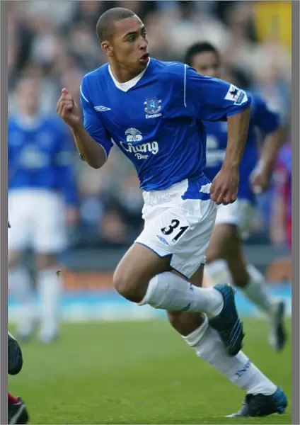 Determined Striker: James Vaughan's Intense Focus with Everton Football Club