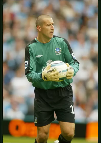Nigel Martyn in Action: Everton vs Manchester City, Barclays Premiership, 2004