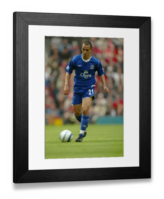 Framed Print : Leon Osman Framed Print : Leon Osman