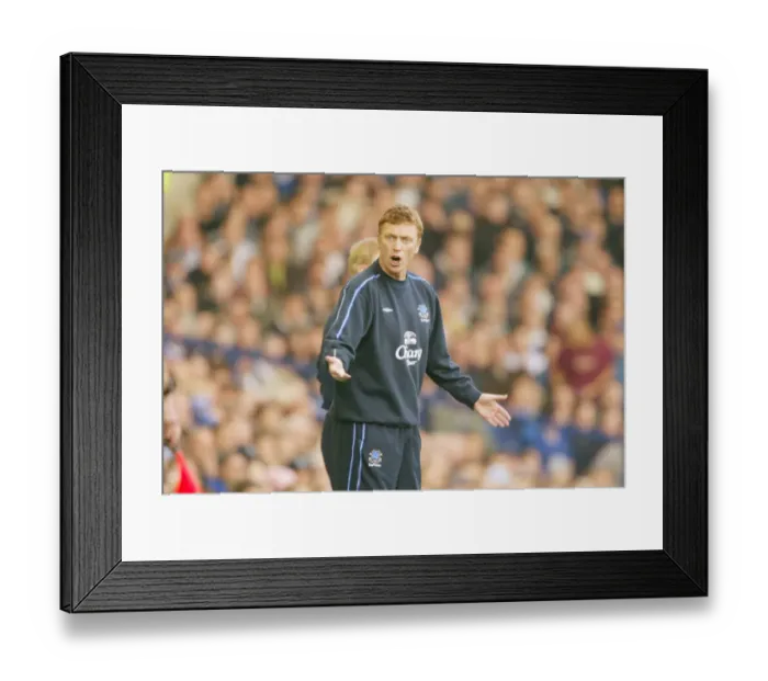 Framed Print : David Moyes: The Everton Years Framed Print : David Moyes: The Everton Years