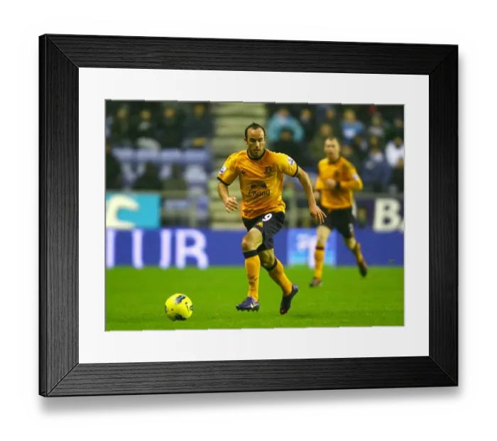 Framed Print : Everton vs. Wigan Athletic: Landon Donovan in Action, Barclays Premier League (February 2012) Framed Print : Everton vs. Wigan Athletic: Landon Donovan in Action, Barclays Premier League (February 2012)