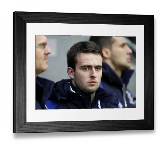 Framed Print : Jose Baxter in Action: Everton vs. Wigan Athletic, Barclays Premier League (04 February 2012) Framed Print : Jose Baxter in Action: Everton vs. Wigan Athletic, Barclays Premier League (04 February 2012)