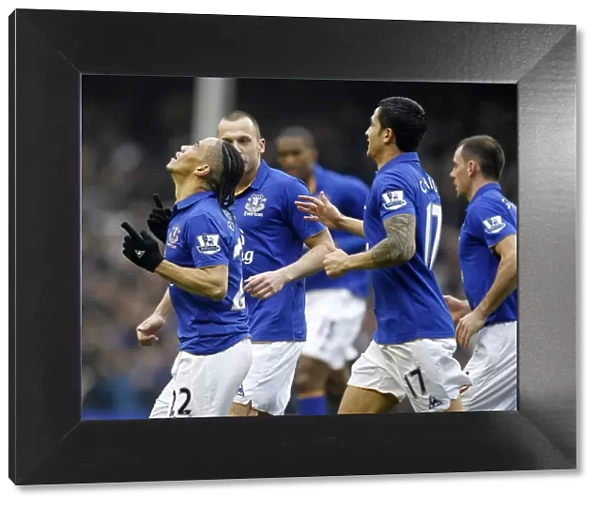 Steven Pienaar's Stunner: Everton's Thrilling Opener Against Chelsea (11 February 2012)