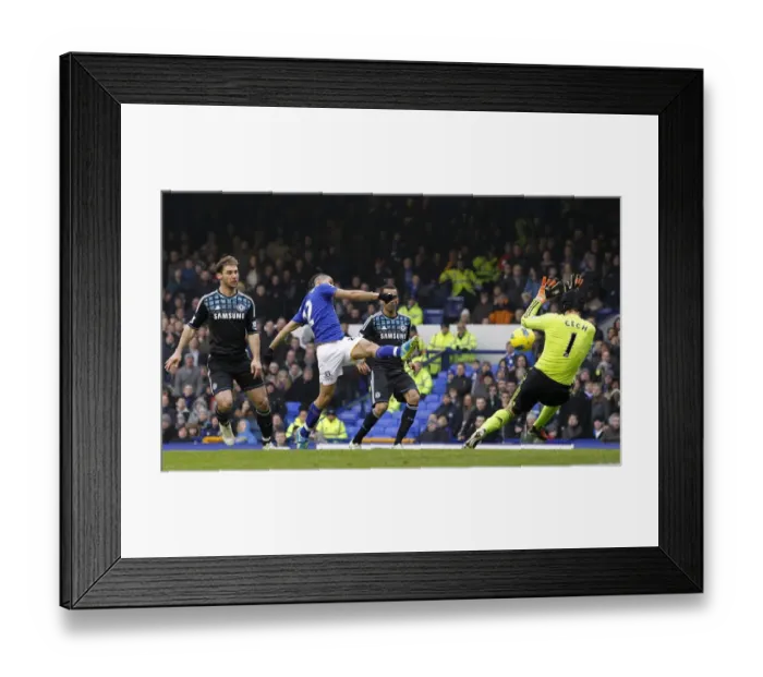 Framed Print : Steven Pienaar's Opener: Everton's Thrilling 1-0 Victory over Chelsea (11 February 2012, Goodison Park) Framed Print : Steven Pienaar's Opener: Everton's Thrilling 1-0 Victory over Chelsea (11 February 2012, Goodison Park)