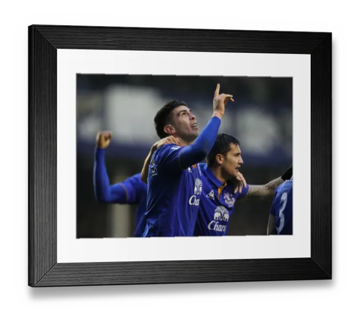 Framed Print : Denis Stracqualursi's Double Strike: Everton's Premier League Victory over Chelsea (February 11, 2012) Framed Print : Denis Stracqualursi's Double Strike: Everton's Premier League Victory over Chelsea (February 11, 2012)