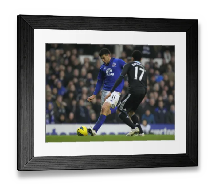 Framed Print : Barclays Premier League - Everton v Chelsea - Goodison Park