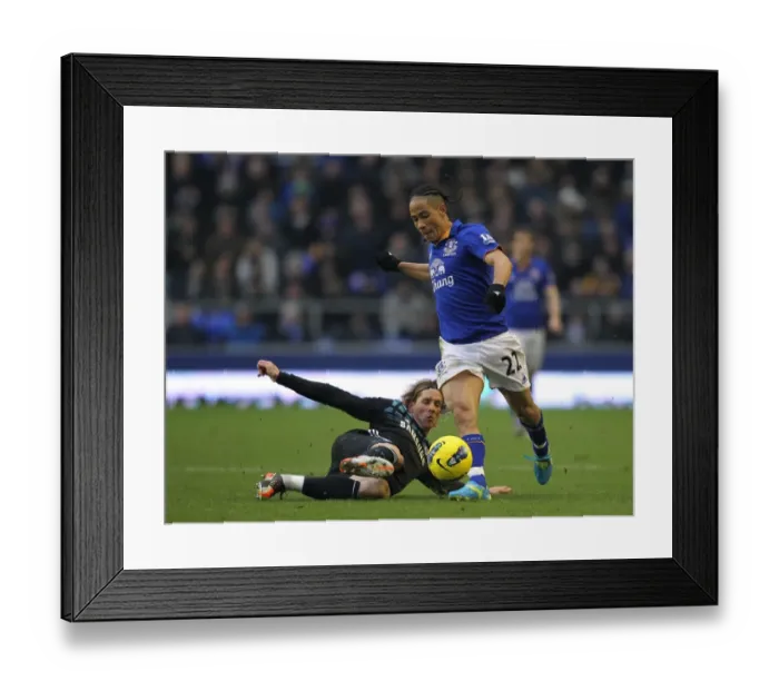 Framed Print : Torres vs. Pienaar: A Premier League Rivalry - Everton's Clash at Goodison Park (11 February 2012) Framed Print : Torres vs. Pienaar: A Premier League Rivalry - Everton's Clash at Goodison Park (11 February 2012)