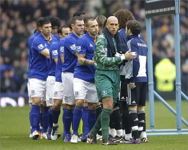 Everton vs. Chelsea: Pre-Match Handshake - Friendly Rivalry (2012)